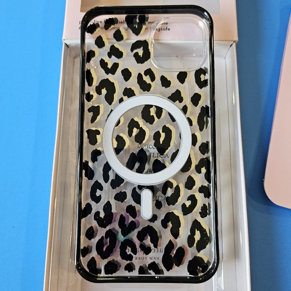 iPhone 14 Plus - Kate Spade NY Case for MagSafe (CITY LEOPARD) - Picture 5 of 6